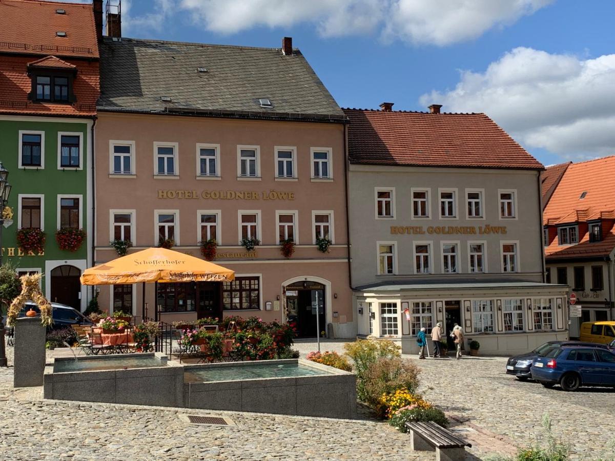 Hotel Goldner Loewe Stolpen Exterior photo